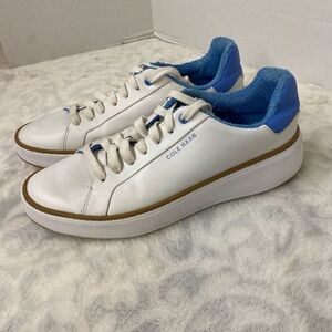 Cole Haan Women’s Grandpro Top Spin Sneakers
8.5 White Leather
